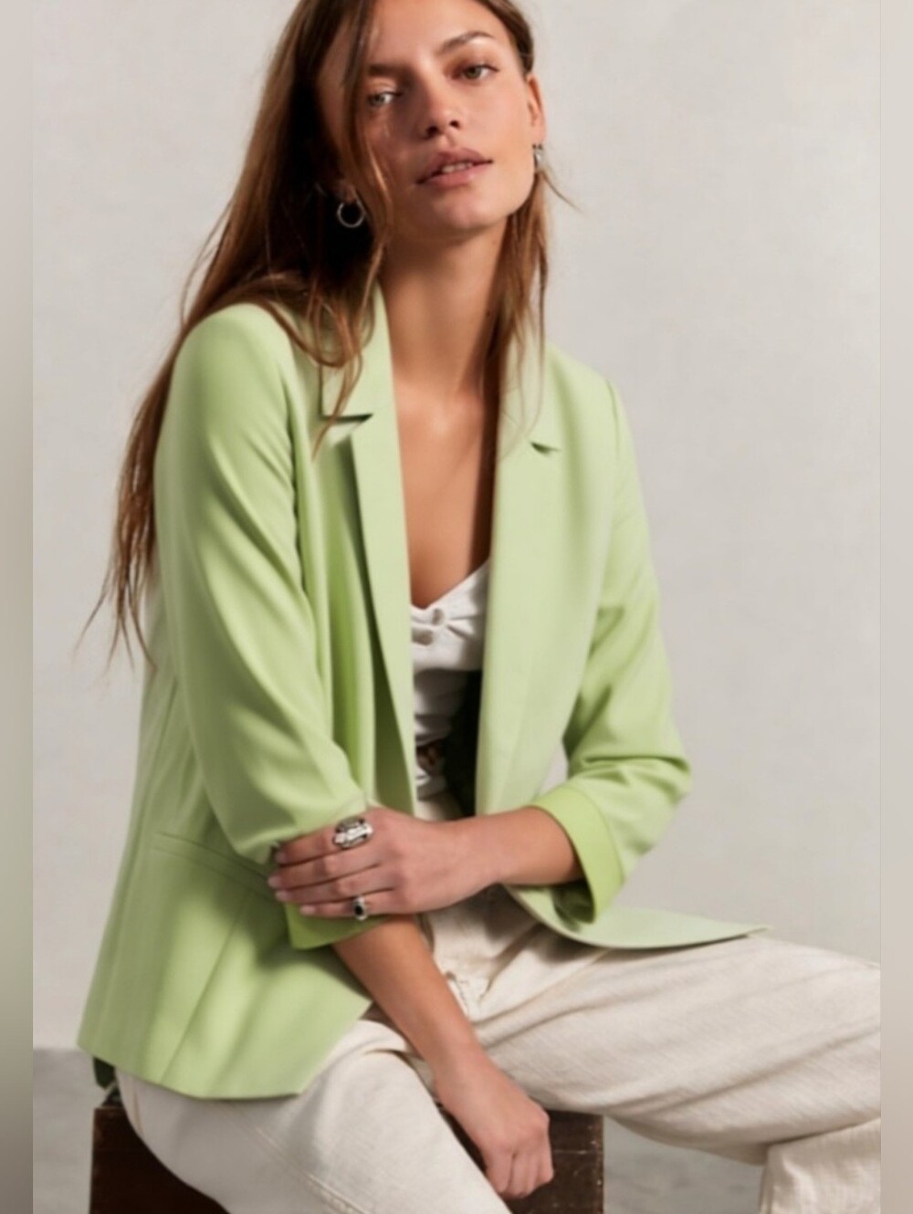 NWT Maurices Light Green Blazer